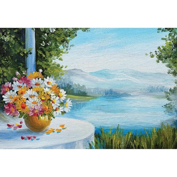 Other - Lakeside Bouquet 500 Piece Puzzle